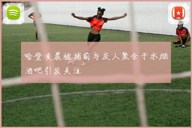 哈登凌晨被捕前与友人聚会于水烟酒吧引发关注